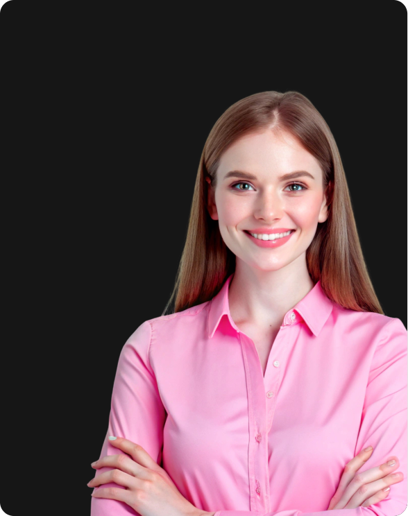 Smiling professional
